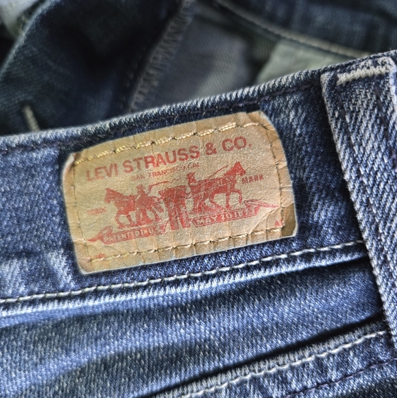 LEVI'S | 524 Too Superlow Bootcut Jeans in Blue sz 5M - Picture 12 of 12